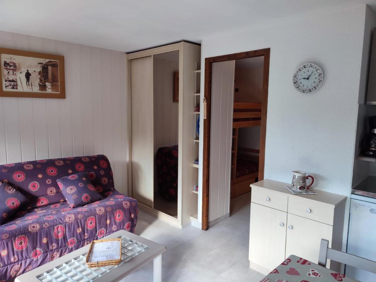 Coquet Studio De 4 Personnes Aux Carroz - Balcon Et Wifi Les Carroz d'Araches Dış mekan fotoğraf