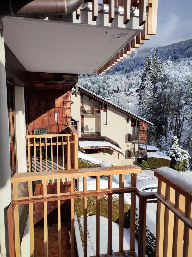 Coquet Studio De 4 Personnes Aux Carroz - Balcon Et Wifi Les Carroz d'Araches Dış mekan fotoğraf